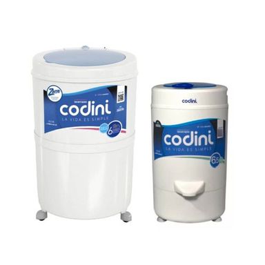 Combo Lavado Automático Lavarropas 4054 + Secarropas