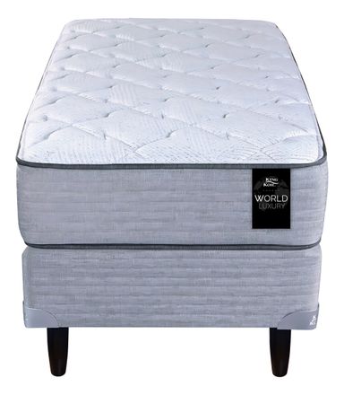 Conjunto Sommier King Koil World Luxury Bradley 1 1/2 plaza 190cmx100cm De Resortes