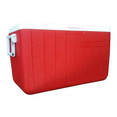 Conservadora Coleman Beach 48qt Desagote Roja 45,4 L