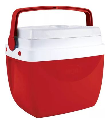 Conservadora Térmica Camping Mor De 12 Litros Color Rojo