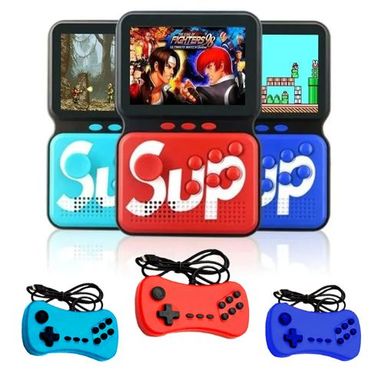 Consola de juegos portátil 64bits con joystick extra