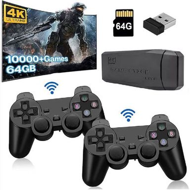 Consola Game Stick Lite 4k 2 Joysticks Inalámbricos