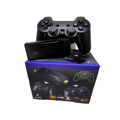 Consola Game Stick 4K 2 Joysticks Inalámbricos Alien Lite