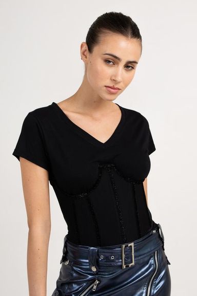 Corset Stone Negro