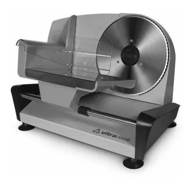 Cortadora De Fiambres Familiar Ultracomb Fs-6301 150w Acero