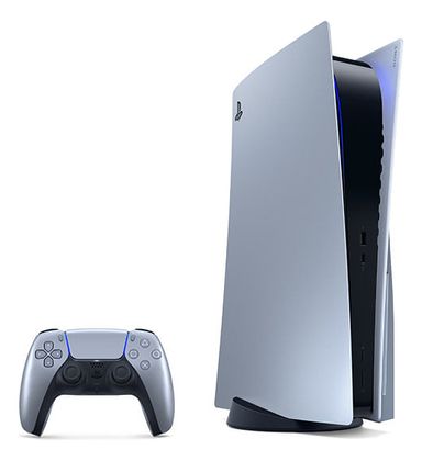 Cover Carcasa Consola Playstation 5 Ps5 Standard Ed Silver C