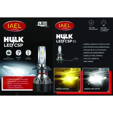 Cree Led Hulk E5 Csp X2 Lamparas H7 40000lm