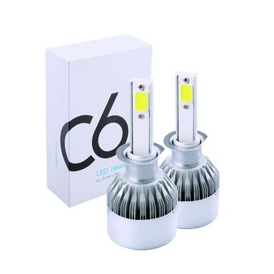 Cree led x2 lamparas h1 C6