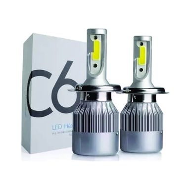 Cree led x2 lamparas h4 C6