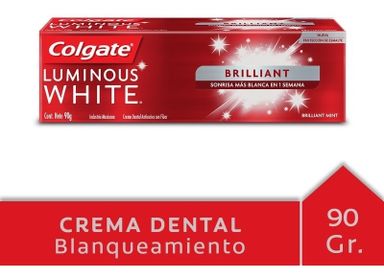 Crema Dental Colgate Luminous White Brilliant 90g