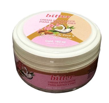 Crema exfoliante para manos y pies 160 gr