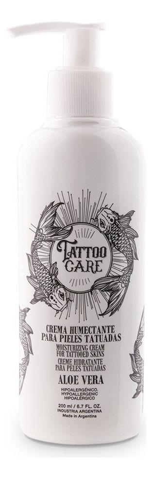 Crema Humectante Para Tatuajes Tattoo Care 200mL