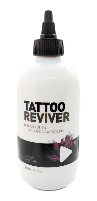 Crema Inkplay Tattoo Reviver Para Tatuajes Cicatrizados