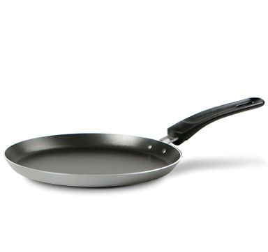 Crepera Panquequera 22cm Tvs Velvet Antiadherente Color Gris