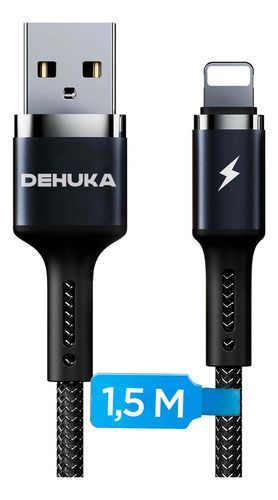 Dehuka Cable Carga Rapida Para iPhone 15 Metros
