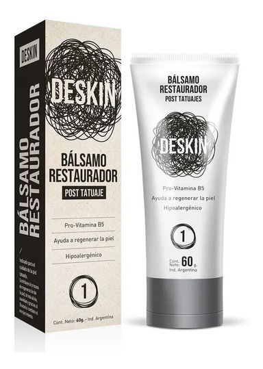 Deskin Bálsamo Post Tatuaje 60ml Hipoalergénico