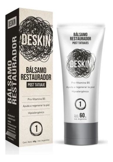 Deskin Bálsamo Post Tatuaje 60ml Hipoalergénico