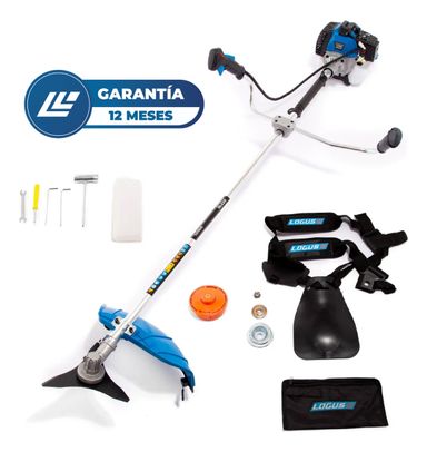 Desmalezadora Motoguadaña Jardin Logus DL520 52cc Cuchilla Cabezal Arnes