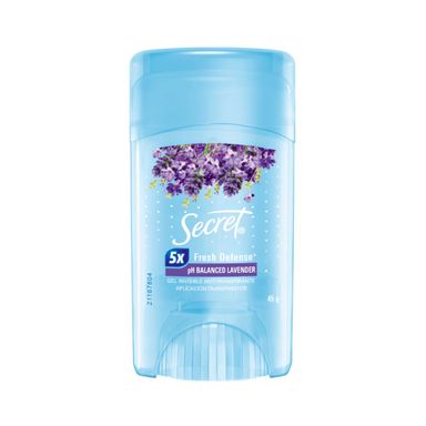 Desodorante Antitranspirante En Gel Secret 45 Gr.