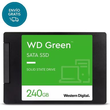 Disco de Estado Solido 240GB Western Digital Green 2.5 SATA 545MB/S Negro
