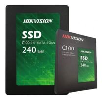 Disco Solido Interno Ssd Hikvision C100 Series 240gb Color Negro