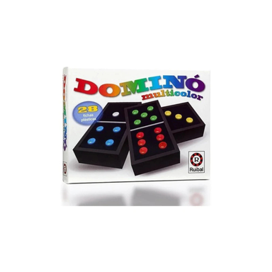 Domino Multicolor juego de mesa Ruibal