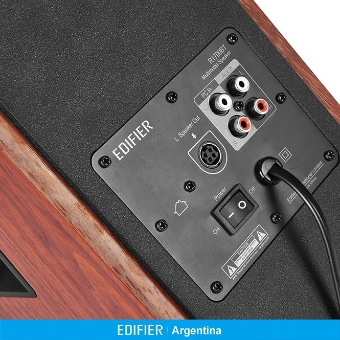 Edifier R1700bt Parlantes 2.0 Bluetooth R1700 Bt T Color Madera