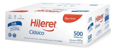 Edulcorante Individual Hileret Clasico 500 Sobres