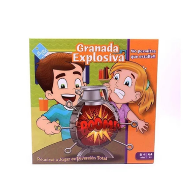 EL DUENDE AZUL GRANADA EXPLOSIVA FIBRO Rojo claro