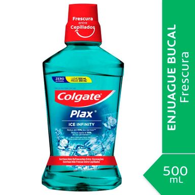 Enjuague Bucal Colgate Plax Ice Infinity 500ml