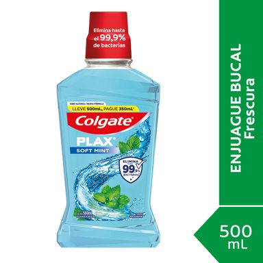 Enjuague Bucal Colgate Plax Soft Mint 500ml