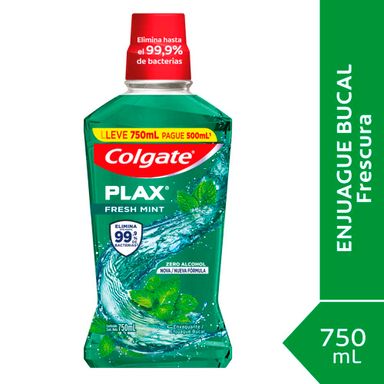 Enjuague Bucal Plax Fresh Mint 750 Ml Colgate