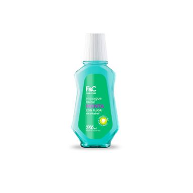 Enjuague Bucal Sin Alcohol Menta 250 Ml Family Care
