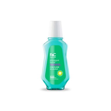 Enjuague Bucal Sin Alcohol Menta 500 Ml Family Care