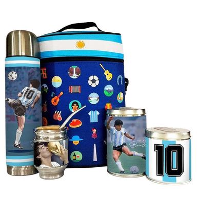 Equipo de mate Diego Maradona Argentina