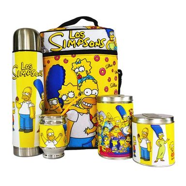 Equipo de mate Los Simpsons set matero