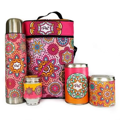 Equipo de mate Mandalas set matero