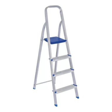 Escalera Plegable Mor de Aluminio 4 Escalones 005102