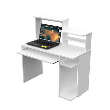 Escritorio Mesa Pc 709 Oficina Mosconi Blanco