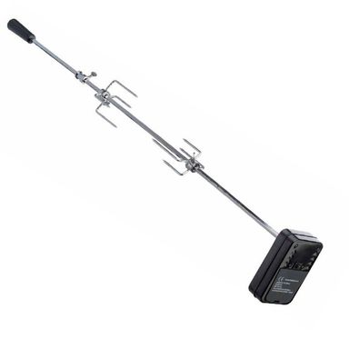 Espiedo A Pilas Para Parrilla Bram-Metal Con Accesorios