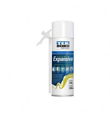 Espuma de poliruetano expandido de 230g/300ml etiqueta azul Tek Bond
