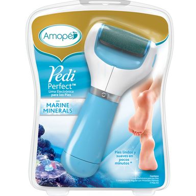 Exfoliador Electrónico Para Pies Amopé Pedi Perfect con Minerales Marinos  x 1u Exfoliador Electrónico Para Pies Amopé con Minerales Marinos  x 1 un
