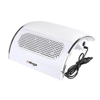 Extractor de Polvo Manicura Waggs Blanco + Bolsa Recolectora