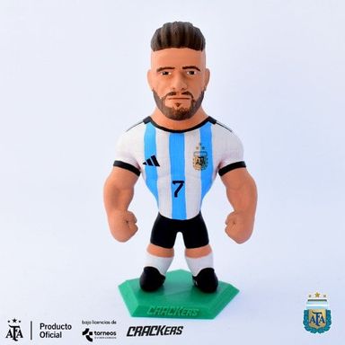 Figura Coleccionable De Paul Selección Argentina