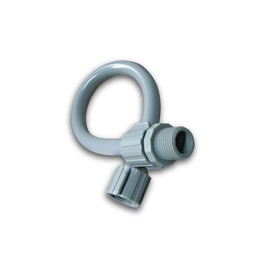 Flexible regular de PVC gris 30cm Medio Giro