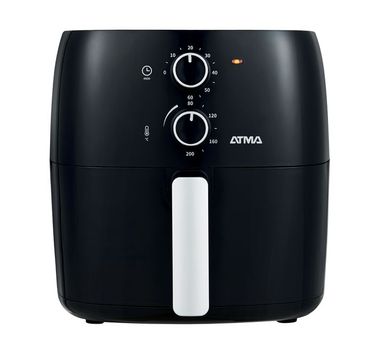 Freidora De Aire Manual Atma 6,5 Lts 1300w Color Negro FR60MABP