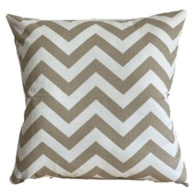 Funda para Almohadon nordico decorativo 40x40 Chevron Beige