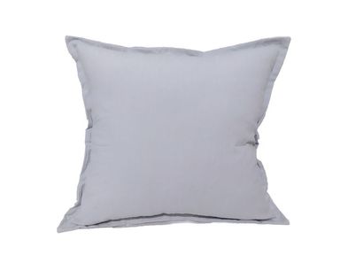 Funda Tusor para Almohadon nordico decorativo 40x40 Gris Perla