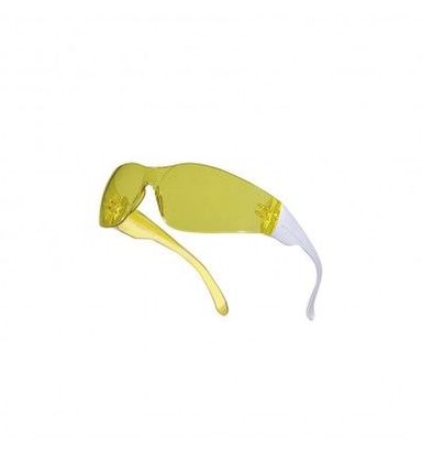 Gafas policarbonato amarillo AR-UV400 Delta Plus BRAV2JA