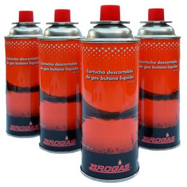 Gas Butano Brogas - Repuesto x 4